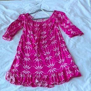 “All For Color” Summer Pink Dress Small